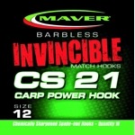 Invincible - CS21 Pack of 10 Barbless Hooks