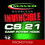 Invincible - CS21 Pack of 10 Barbless Hooks