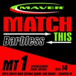 Match This - MT1 Pack of 10 Barbless Hooks