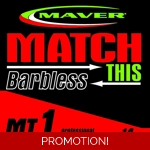 Match This - MT1 Pack of 10 Barbless Hooks