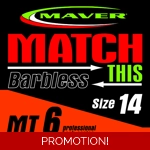 Match This - MT6 Pack of 10 Barbless Hooks