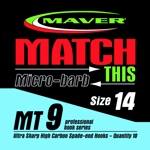 Match This - MT9 Pack of 10 Micro Barb Hooks