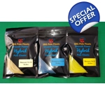 30.0m High Quality MEGA Value Hybrid Pole Elastic (10.0m Natural, Blueberry an..