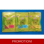 15.0m Amber Core Hollow Pole Elastic (5.0m Red, Blue and Yellow each)