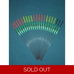 SRG004 Pack of 21 High Quality Pole Floats Chianti Carbon Stem