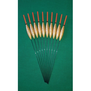 SRG005 Pack of 10 High Quality Pole Floats Chianti Nitinol Stem Various Sizes Available