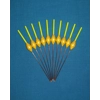 SRG013 Pack of 10 High Quality Pole Floats Diamond Margin Fiberglass Stem Various Sizes Available