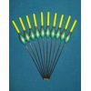 SRG014 Pack of 10 High Quality Pole Floats Margin X Strong Fiberglass Stem Various Sizes Available