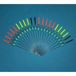 SRG014 Pack of 22 High Quality Pole Floats Margin X Strong Fiberglass Stem