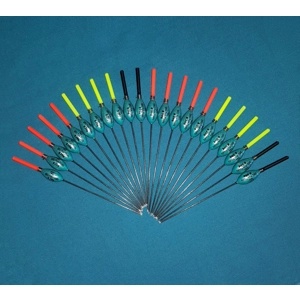 SRG014 Pack of 22 High Quality Pole Floats Margin X Strong Fiberglass Stem
