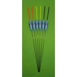 SRG016 Pack of 6 High Quality Pole Floats River Carbon Stem Various Sizes Avai..