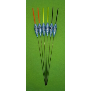 SRG016 Pack of 6 High Quality Pole Floats River Carbon Stem Various Sizes Available