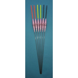 SRG017 Pack of 6 High Quality Pole Floats Slimline River Carbon Stem Various Sizes Available