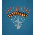 SRG019 Pack of 10 High Quality Pole Floats Diamond Extra Tough Various Sizes A..