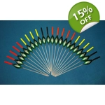 SRG020 Pack of 22 High Quality Pole Floats All Round Extra Tough