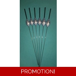 SRG022 Pack of 6 High Quality Pole Floats All-round Black Tip Nitinol Stem