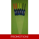 SRG100 Pack of 6 High Quality Pole Floats Power Pencil Fiberglass Stem Various..