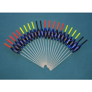 SRG102 Pack of 22 High Quality Pole Floats Power Margin Chianti Fiberglass Stem