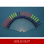 SRG104 Pack of 22 High Quality Pole Floats Power Margin All Round Fiberglass S..