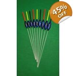 SRG105 Individual Pole Floats Power Carp Fiberglass Stem Various Sizes Available