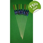 SRG112 Individual Pole Floats Power Chianti Precision Tip Fiberglass Stem Vari..