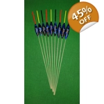 SRG112 Individual Pole Floats Power Chianti Precision Tip Fiberglass Stem Vari..