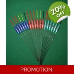 SRG Pole Floats - Winter Pack x 18 Floats