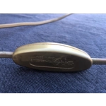 French vintage louis xv style table lamp with hexagon bottom cream lamp shade bedside lamp office la