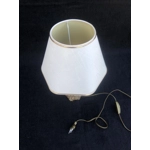 French vintage louis xv style table lamp with hexagon bottom cream lamp shade bedside lamp office la