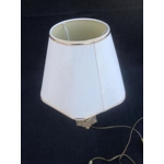 French vintage louis xv style table lamp with hexagon bottom cream lamp shade bedside lamp office la