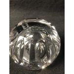 Rare Find: Baccarat Crystal Ashtray, design Mortar and Pestle, Stamped, France