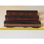 Triang Hornby 00 guage 3 LMS Caledonian passenger Coaches