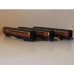 Triang Hornby 00 guage 3 LMS Caledonian passenger Coaches