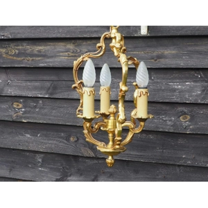 French vintage golden bronze..