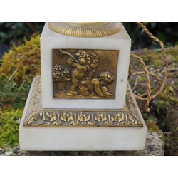 Antique French white marble ..