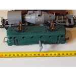 French Selection of mismatch carriages and locomotive Jouef Jep GE GE HO train set clockwork retro v