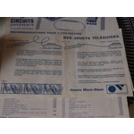 Jouef HO electric train set 12v Thionville trafic retro vintage 1965