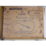 Jouef HO electric train set 12v Thionville trafic retro vintage 1965