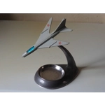 Soviet ussr Vintage souvenir in the shape of a MIG-17 iconic statue desk office space memorabilia