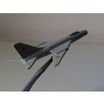 Soviet ussr Vintage souvenir in the shape of a MIG-17 iconic statue desk office space memorabilia