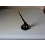 Soviet ussr Vintage  souvenir Lunik 2 Luna 2 rocket 1959 ink pen on a stand iconic statue desk