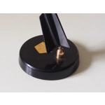 Soviet ussr Vintage  souvenir Lunik 2 Luna 2 rocket 1959 ink pen on a stand iconic statue desk