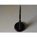 Soviet ussr Vintage  souvenir Lunik 2 Luna 2 rocket 1959 ink pen on a stand iconic statue desk