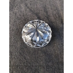 Vintage Baccarat Crystal Mustard/Jam/Honey Jar, Harcourt Missouri Model, France, 1980s