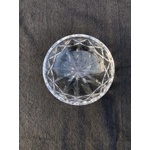 Vintage Baccarat Crystal Mustard/Jam/Honey Jar, Harcourt Missouri Model, France, 1980s