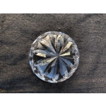 Vintage Baccarat Crystal Mustard/Jam/Honey Jar, Harcourt Missouri Model, France, 1980s