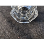 Vintage Baccarat Crystal Mustard/Jam/Honey Jar, Harcourt Missouri Model, France, 1980s