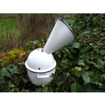 French Antique enamel-ware inhaler