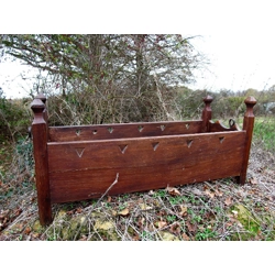 Antique French swinging crad..