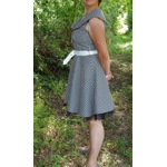 Voodoo vixen vintage inspired bell dress 50s 60s style uk12 US8